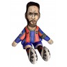 Lionel Messi dog toy, celebrity plush doll, parody dog toy, personalized doll