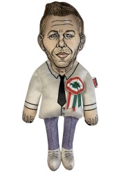 Magyar Péter doll, political plush doll, politician doll