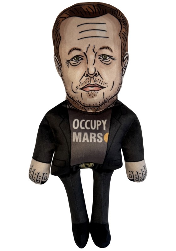 Elon Musk doll, politician celebrity doll, american dictator doll