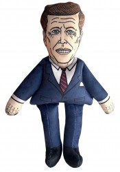 John F. Kennedy Dog toy, political dog toy, parody dog toy