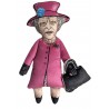 Queen Elizabeth II. dog toy, political dog toy, parody dog toy, personalized doll toy