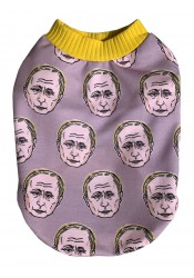 Putin dog T-shirt, political dog clothes, funny dog clothes