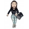 Kendall Jenner dog toy, celebrity doll, parody dog toy, personalized doll