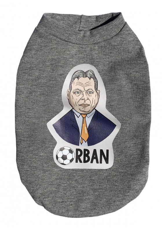 Orban dog t-shirt, parody dog clothes, political t-shirt