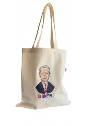 Joe Biden Shopper bag, textile shopping bag, parody shopper