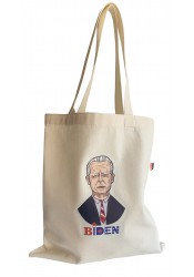 Joe Biden Shopper bag, textile shopping bag, parody shopper