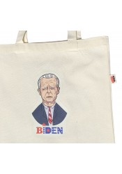 Joe Biden Shopper bag, textile shopping bag, parody shopper