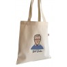 Bill Gates shopper bag, textile shopping bag, funny shopper