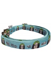 Billie Eilish dog collar, quick release collar, celebrity textile collar, printed dog collar