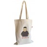 Kim Jong Un Shopper bag, textile shopping bag, political bag