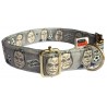 Viktor Orban dog collar, quick release collar, safety dog collar, printed political dog collar