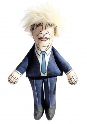 Boris Johnson dog toy,...