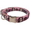 Lana del Rey rose dog collar, quick release collar, safety textile collar, celebrity dog collar