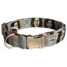 Kamala dog collar, quick release collar, safety textile collar, political collar