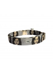 Kamala dog collar, quick release collar, safety textile collar, political collar