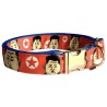 Kim Jong Un dog collar, quick release collar, safety textile collar, political collar