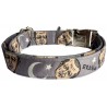 Erdogan dog collar, quick release collar, safety textile collar, political dog collar