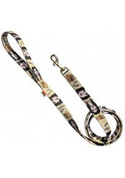 Kim Kardashian-nude dog leash, funny dog leash, printed pet leash, celebrity dog leash