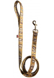 Woody Allen dog leash, funny dog leash, printed pet leash, celebrity dog leash