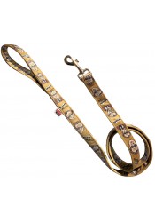 Woody Allen dog leash, funny dog leash, printed pet leash, celebrity dog leash