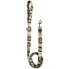 Kamala Harris dog leash, political dog leash, printed textile leash, yellow dog leash