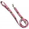 Billie Eilish dog leash, pink dog leash, printed pet leash, celebrity dog leash