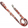 Putin dog leash, red textile leash, printed dog leash, political dog leash