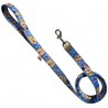 Trump dog leash, funny blue dog leash, printed pet leash, celebrity dog leash