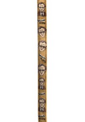 Woody Allen dog leash, funny dog leash, printed pet leash, celebrity dog leash