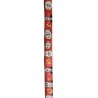 Putin dog leash, red textile leash, printed dog leash, political dog leash