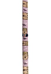 Trump dog leash, pink textile dog leash, funny dog leash, printed pet leash, political dog leash