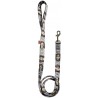 Kamala dog leash, parody dog leash, grey printed pet leash, political textile leash