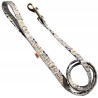 Putin dog leash, grey textile leash, funny dog leash, printed dog leash, political dog leash