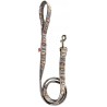 Woody dog leash, grey textile leash, funny dog leash, printed pet leash, celebrity dog leash