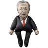 Jaroslaw Kaczynski dog toy, political dog toy, parody doll