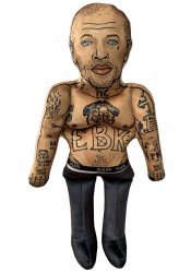 Jeremy Meeks dog toy, celebrity doll, parody dog toy