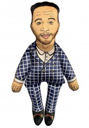 John Legend dog toy, celebrity doll, parody dog toy, personalized doll, celebrity doll