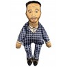 John Legend dog toy, celebrity doll, parody dog toy, personalized doll, celebrity doll