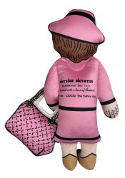 Coco doll, pink coco doll, coco plush doll, fashion icon doll, celebrity doll, designer doll