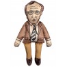 Woody Allen dog toy, celebrity dog toy, parody plush toy, personalized doll, celebrity doll