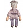 Jeremy Clarkson dog toy, celebrity doll, stuffed plush doll, famous person doll