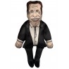 John Travolta as Vincent Vega, funny dog toy, celebrity plush doll