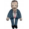 Piers Morgan dog toy, celebrity doll, funny pet toy, famous person doll, stuffed plush doll