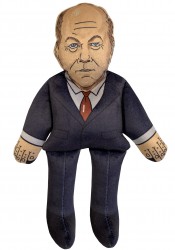 Olaf Scholz doll, political doll, plush celebrity doll, funny political doll