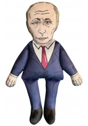 Vladimir Putin dog toy, political dog toy, parody dog toy, personalized doll, celebrity doll