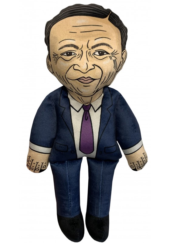 Jack Ma doll, plush celebrity doll