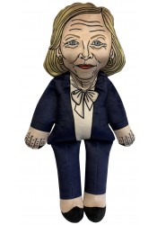 Liz Truss doll, politican doll, celebrity plush