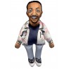 Anthony Mackie dog toy, celebrity doll, parody dog toy, personalised doll, celebrity doll