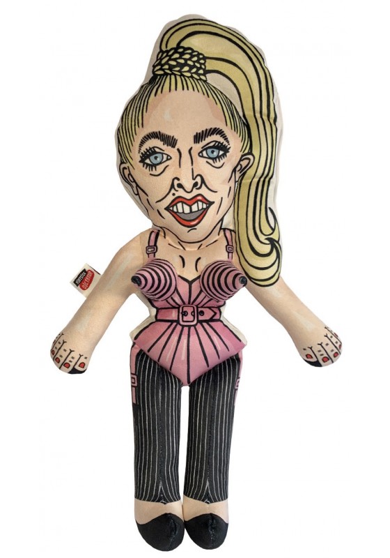 Madonna doll, celebrity plush doll, Madonna plush