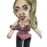 Madonna doll, celebrity plush doll, Madonna plush